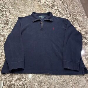 Vintage 1990s Polo Ralph Lauren quarter zip sweater